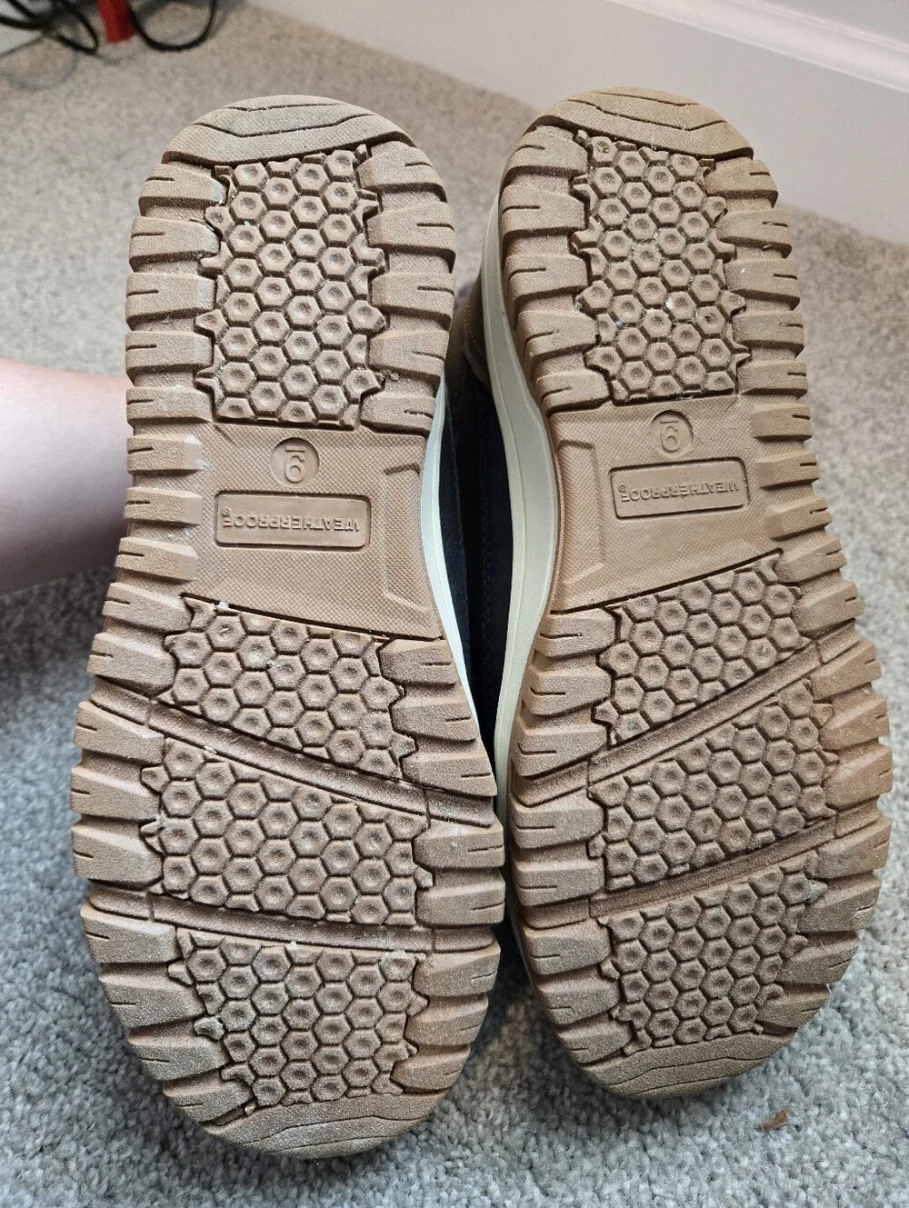 Men's Weatherproof Slope Sneaker Boots - Brown - Size 9